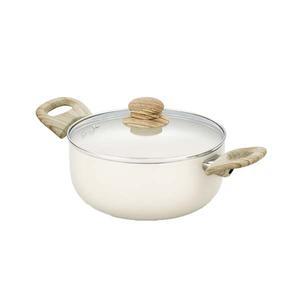 퀸센스 로제 크림 양수냄비, 20cm, 1개