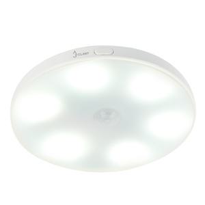 이클아트 충전식 무선 원형 센서등 MLS-0 화이트, 1개