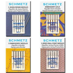 프리미엄 가정용 미싱바늘 슈메츠 미싱바늘, 일반형, 스판용, 청바지용, 쌍침, 자수용