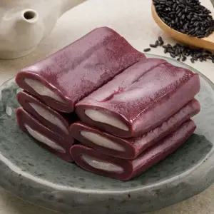 [시루조아] 굳지않는 흑미 앙꼬절편 10개입 (600g)