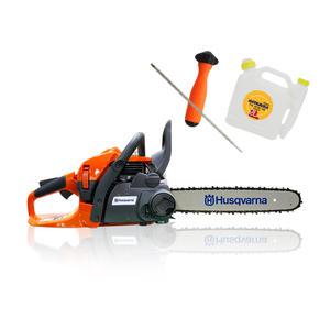 허스크바나 엔진톱 445E2 신형 45cm H445 445E-II 체인톱 스웨덴 신형색상