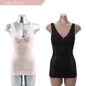 [럭센스] 여자 여성 속옷 쿨냉감 인견 부직포 바디 쉐이퍼 LS-5006