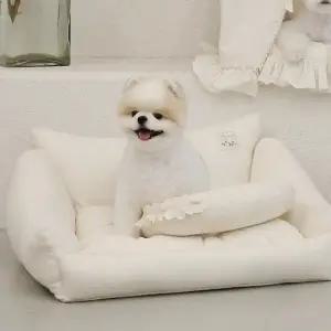 리토가토 강아지하우스 강아지침대 하니 범퍼 베드 커버분리형 - 3color