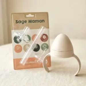 스와비넥스 젖병 손잡이 + 리필빨대세트 (빨대컵키트)