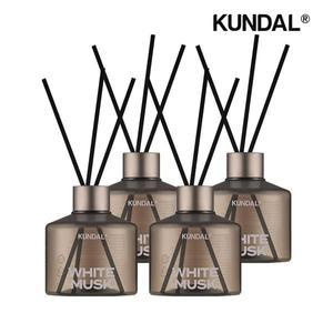 [쿤달]퍼퓸 디퓨저 화이트머스크 200ml x4개