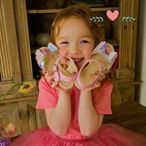 갤러리아 [멜리니] 여아구두 여아샌들 크리스타-핑크레몬