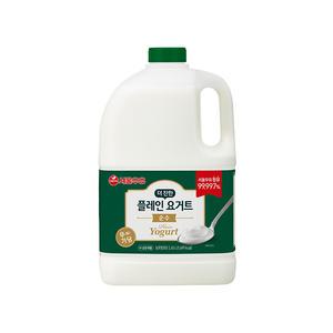 서울우유 대용량 더진한 플레인요거트 순수 무가당 1.8L 2.45L 그릭요거트