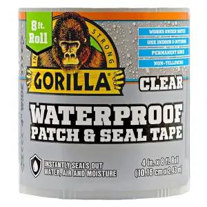 고릴라 클리어 강력접착 방수패치 씰테이프 10.16cm 투명 방수테이프