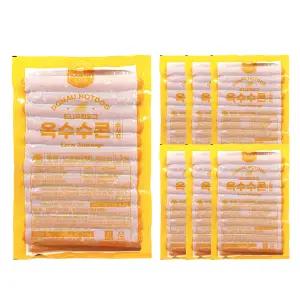 도나우핫도그 옥수수콘소시지I 1.5kg /냉동 한박스 (1.5kg x 6ea)-아이스박스무료