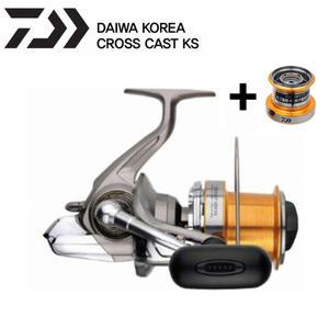 원낚시 다이와 크로스캐스트 6000KS 보조스풀포함 원투릴 한국다이와정품