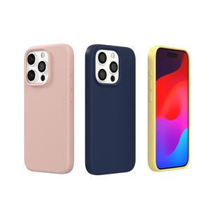 주파집 아이폰15프로 실리콘 정품케이스