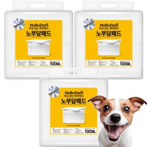 노부담패드 저렴한 강아지 배변패드 표준형 3팩(300매)