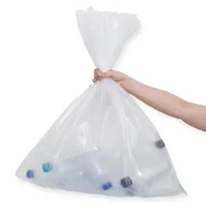 쓰레기봉투200장두꺼운비닐봉투재활용분리수거평판야채주방김장이불대형파랑검정청색백색투명20L40L50L60L80L비닐봉지