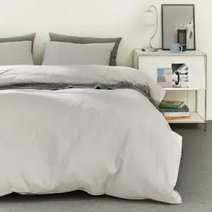 [파르페by알레르망] 플레인 80수 워싱 누빔이불커버패드세트 Q