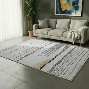 홈메이드 먼지없는 단모 러그 사계절 거실 카페트 대형 워셔블 35번