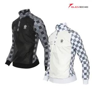 그렌에코 ges24901 남성 반집업 등배색 프린트 바람막이 티셔츠/스판안감/아노락