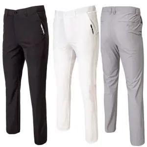 밴딩 스판 여름 남성 골프 바지 남자 팬츠 흰색 검정 그레이
