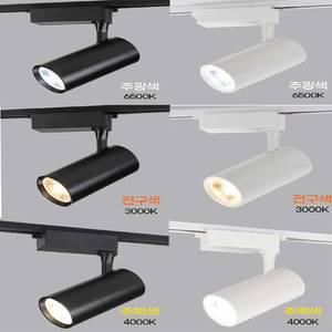 메가맨/비츠온/레일LED일체형30W/COB스포트/플리커프리/미술관/전시장