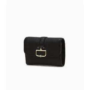 갤러리아 DCWA4F541 닥스 블랙 버클장식 소가죽 반지갑