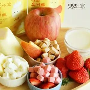 [산골이유식] 산골 사각사각요거트 15g 3종 3봉 사과 딸기 치즈