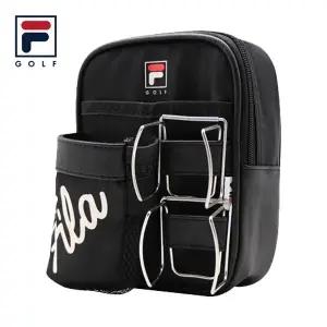 [휠라] 파크골프 파우치 블랙 힙색 벨트백 볼 홀더 포함