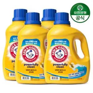 세탁세제 클린버스트 3L 4개 미세먼지 일반 드럼 겸용)