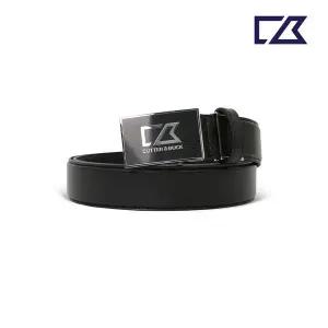 [커터앤벅] 남성 사각 로고 자동벨트-CBM3ABT391 BK