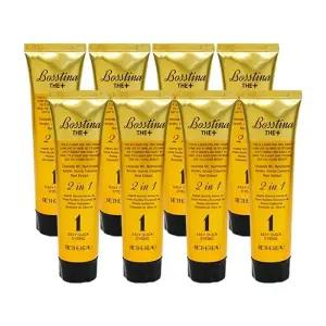 보스티나 시즌2 더 플러스 염색제 5호 내츄럴브라운X8/새치커버 셀프 흰머리 뿌리 염색약