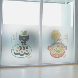 tj552m-무점착유리시트글라스시트지맛좋은분식메뉴