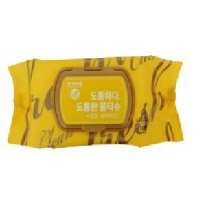 노브랜드 도톰한 물티슈 캡형 100매 20팩 mc