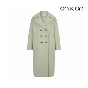 [온앤온][온앤온] 양모 더블 버튼 롱코트(JW2WHB12)
