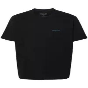 파타고니아 37655 INBK 로고 블랙 포켓 반팔 티셔츠 Patagonia