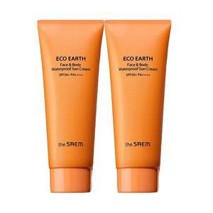 더샘 에코 어스 페이스 앤 바디 워터프루프 선 크림 100g 2개