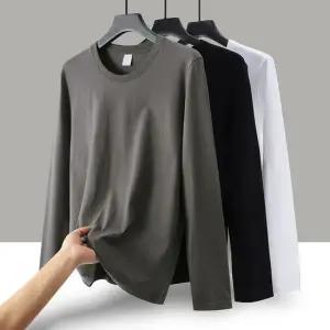남자 여자 봄 가을 간절기 무지티 긴팔 티셔츠 면티