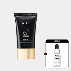 [AHC] 마스터즈 아쿠아 리치 선크림 50ml+(증정)프로샷 세럼 5ml