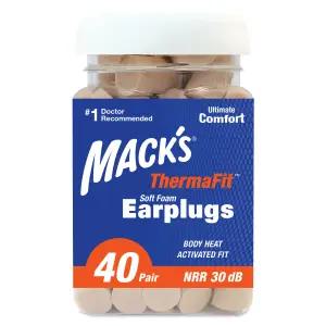 (공식)맥스 대용량 소프트폼 소음방지 귀마개 떨마핏 40쌍 수면 코골이 소음감소 이어플러그