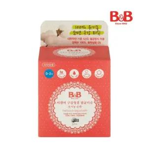 비앤비 구강청결 멸균티슈(유기농순면) 30매 1팩