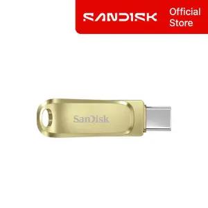 [샌디스크]정품 울트라 USB 3.2 Gen1 듀얼 드라이브 럭스 256GB DDC4 골드 USB-A Type-C OTG