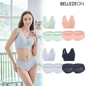 [벨레즈온](최종가)(12종) 데일리 심리스 파스텔 브라팬티 패키지 (0)