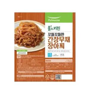 풀무원 꼬들꼬들한 간장 무채 장아찌 1kg