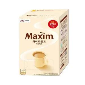 동서식품 맥심 화이트골드 커피믹스 200T(180T+20T)