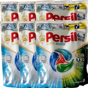 퍼실 디스크 실내건조 캡슐세제 겸용 리필 26개 6팩 (156개)