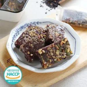 맛나만나 갓지은 흑미 견과 찰떡 700g(14개입)