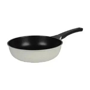 [퀸센스] 클린 인덕션 궁중팬 28cm 웍 튀김 볶음팬 티타늄 코팅팬