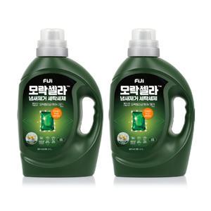 피지 모락셀라 냄새제거 액체세제 겸용 허브향 용기 2.1L, 2개