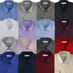 고급 남성 긴팔 무지 일반핏 와이셔츠 90~130사이즈 레미지오 x 메노모소