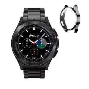 아이메이드잇 갤럭시워치 스탠다드 메탈 스트랩 유광 케이스 세트