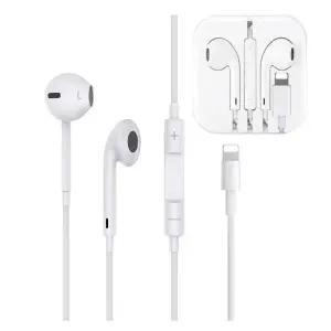 애플 아이폰 라이트닝 8핀 유선 이어팟 이어폰 (아이폰 프로 맥스 미니 아이패드 호환)