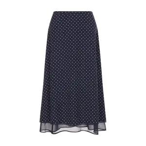 [롯데백화점]올리브데올리브 세미A라인 도트 스커트 OE5AS813