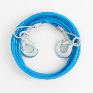 4M 강철 와이어 차량용 견인로프/견인끈/견인/견인줄/로프/스트랩/멀티/안전/구조/비상/자동차/화물/고정